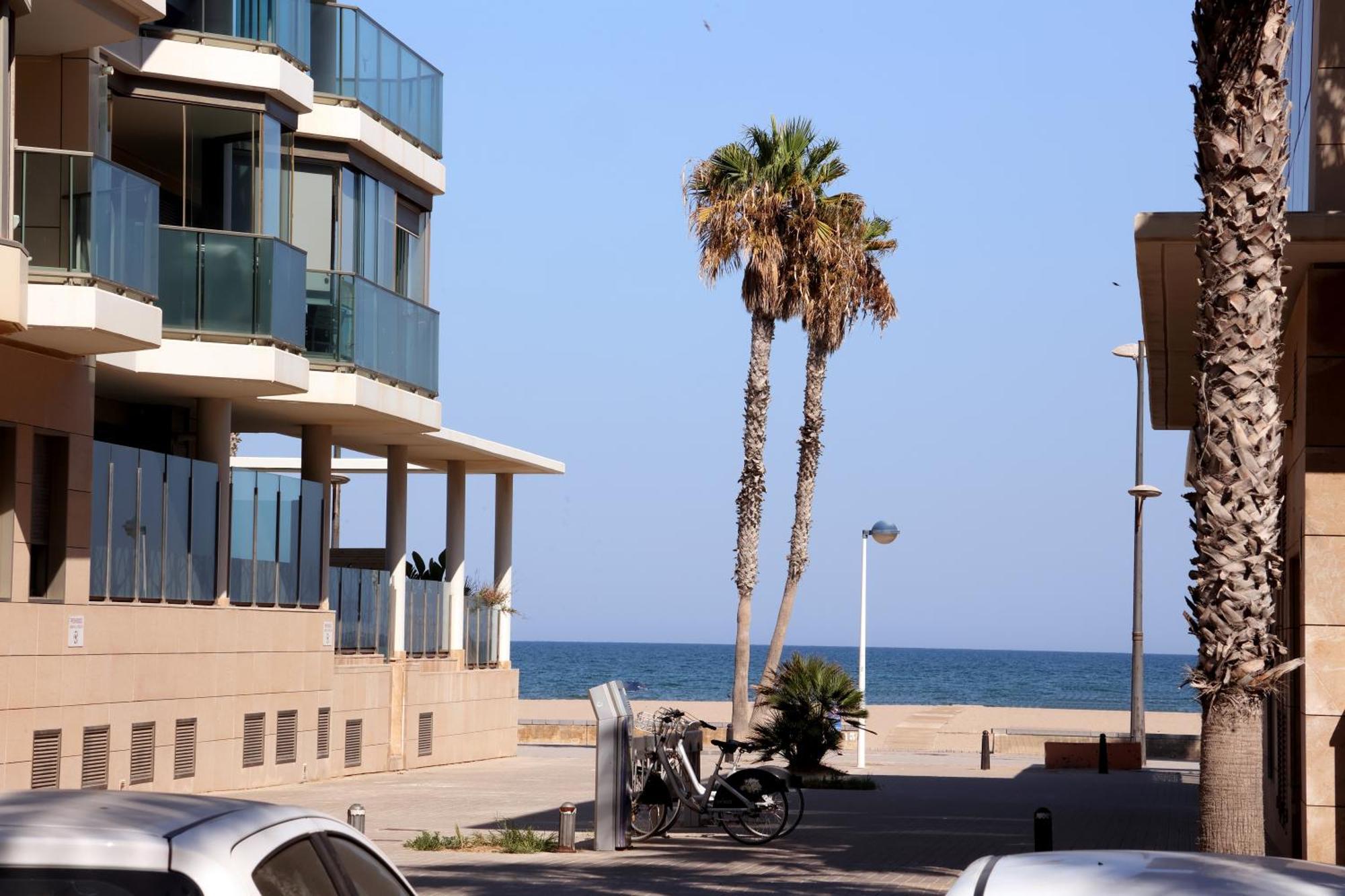 Apartamento Dos Habitaciones Primera Linea De Playa Valencia Kültér fotó