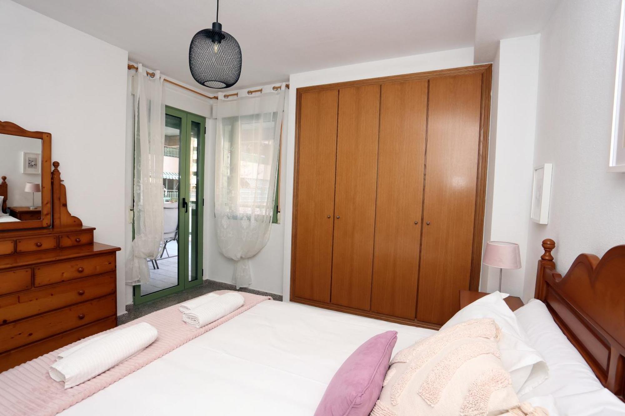 Apartamento Dos Habitaciones Primera Linea De Playa Valencia Kültér fotó