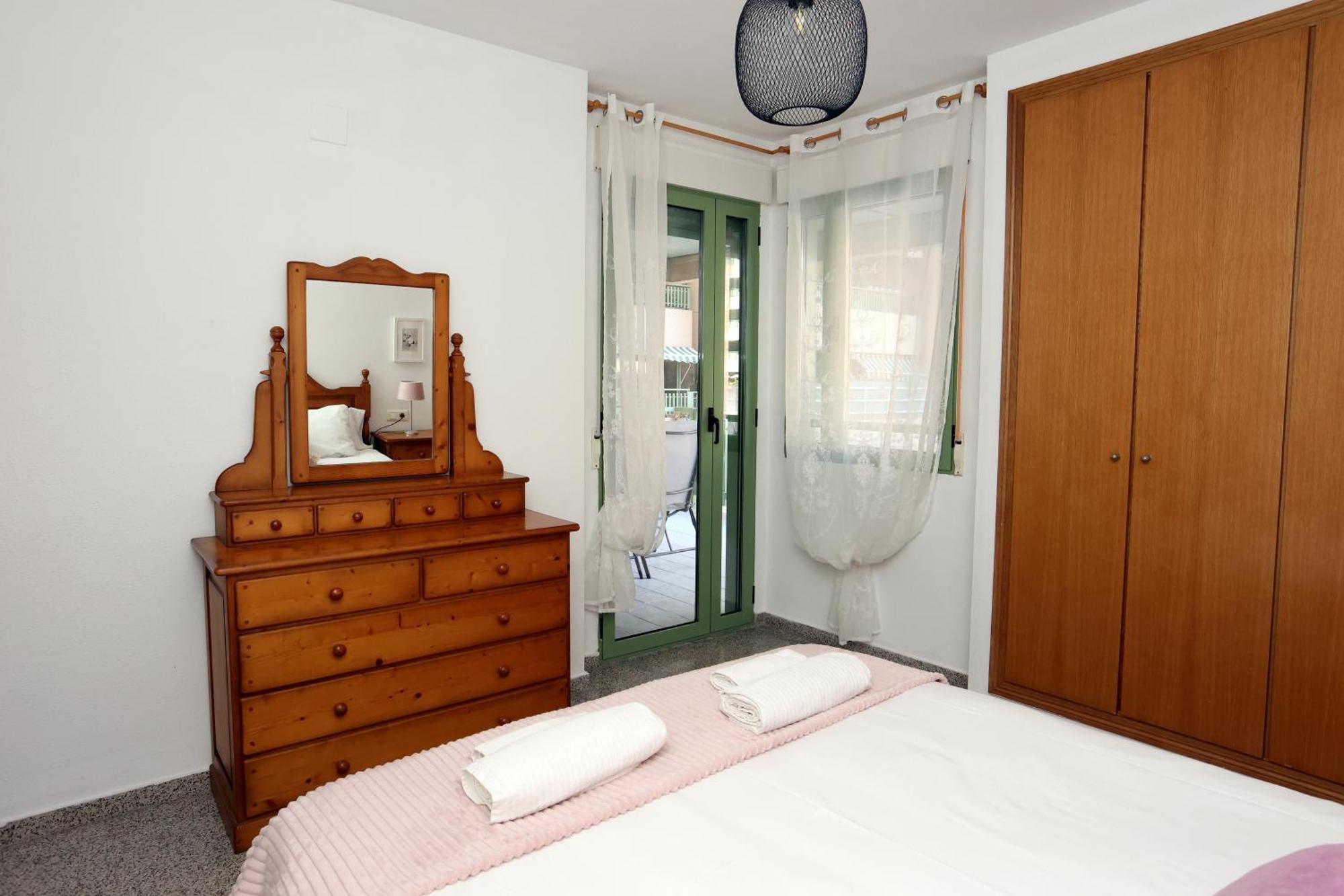Apartamento Dos Habitaciones Primera Linea De Playa Valencia Kültér fotó