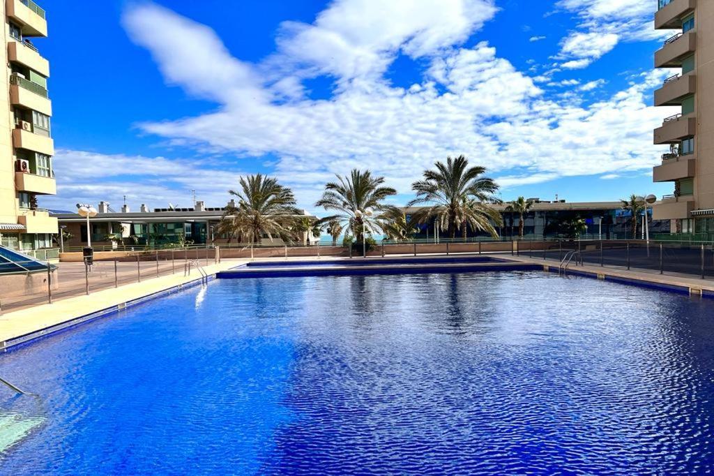 Apartamento Dos Habitaciones Primera Linea De Playa Valencia Kültér fotó