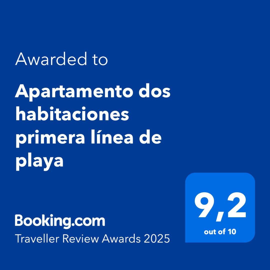 Apartamento Dos Habitaciones Primera Linea De Playa Valencia Kültér fotó
